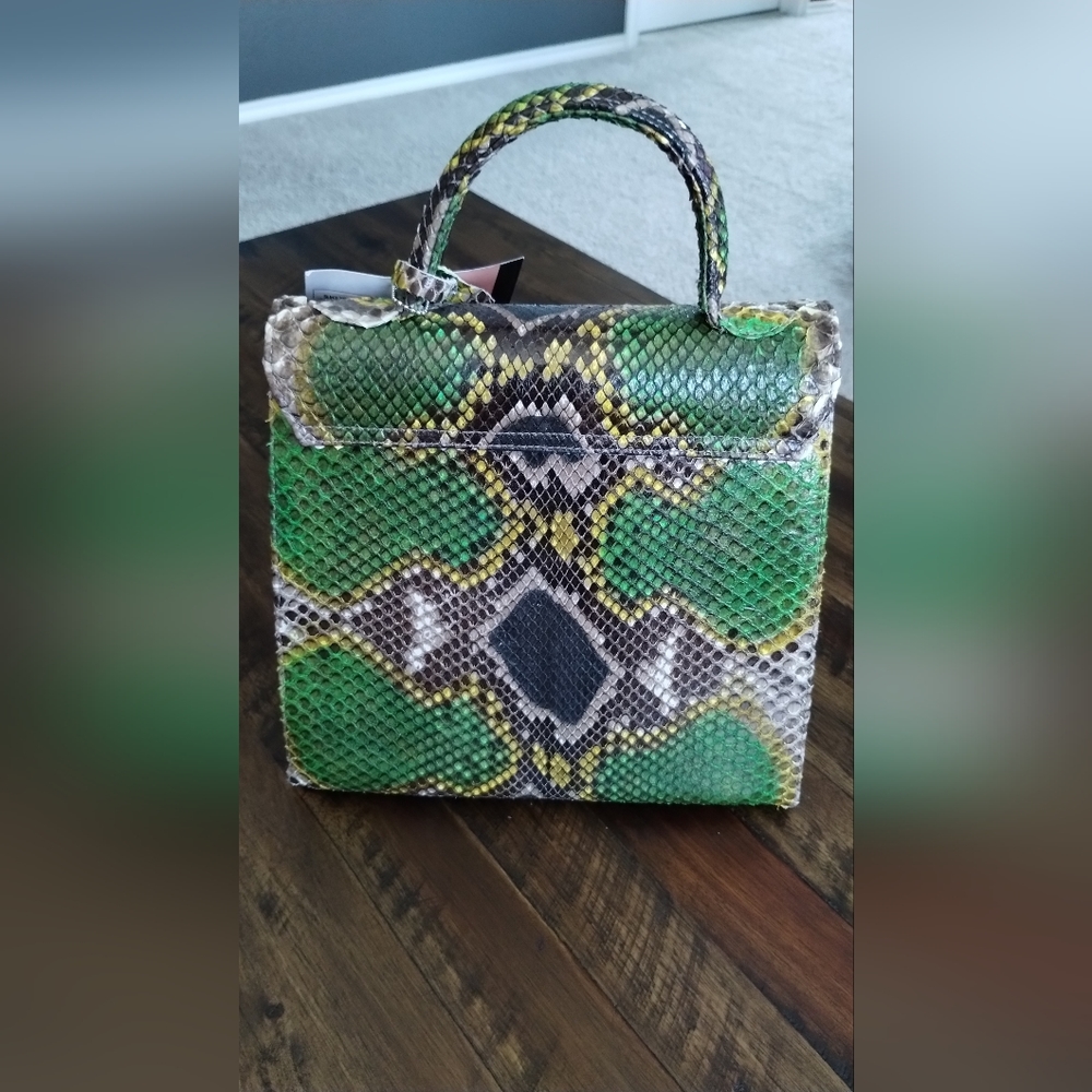 Nwt The Python Pelle Collection Exotic Skins Hard… - image 3